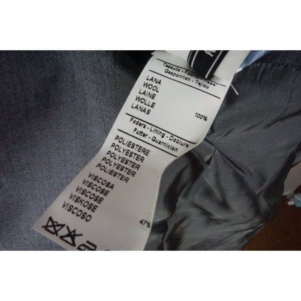 Ballantyne Light Gray 100% Wool 2 Pc Suit Jacket Pants 44R BRAND NEW - Picture 10 of 12